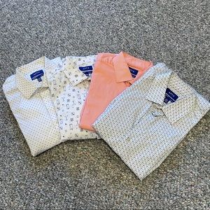 BUNDLE LOT 4 Apt. 9 casual slim dress shirts